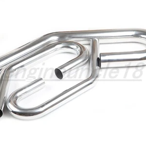 1.5" 2" 3" OD 180 +45 Degree U J Combo Exhaust Mandrel Bend Aluminum Pipe Tubing - Picture 1 of 23