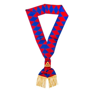 Masonic Royal Arch Principals Sash With Embroidered Taus Chapter RA Regalia - Picture 1 of 2