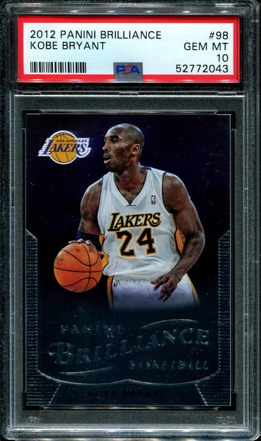 PSA 10 GEMAS COMO NUEVAS 2012 PANINI BRILLIANCE KOBE BRYANT #98 LAKERS B178 Foto 1 de 1