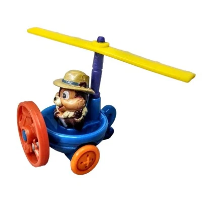 Figura de helicóptero Chip N' and Dale de colección 1989 Disney Rescue Rangers figura Foto 1 de 4