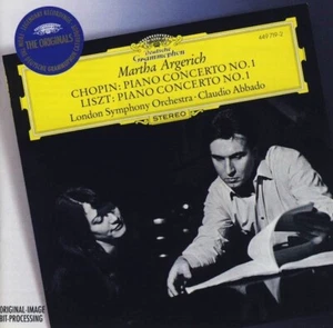 Chopin–Piano Concerto No.1·Liszt–Piano Concerto No.1 - Argerich, Abbado - DG CD - Bild 1 von 3