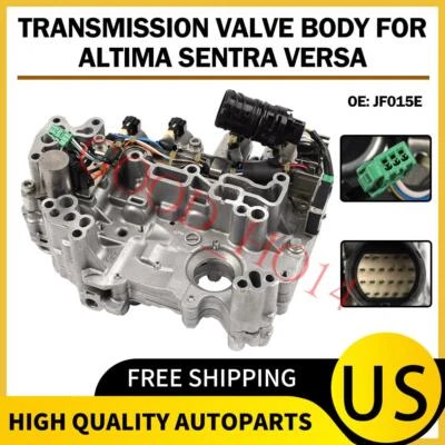 Cuerpo de válvula de transmisión CVT RE0F11A JF015E apto para Nissan Sentra Versa 2013-2019 Foto 1 de 4