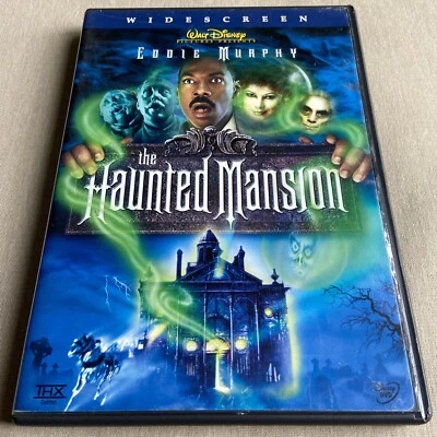 The Haunted Mansion (DVD, 2003 WS) W/ Insert Guide Disney Eddie Murphy Horror + - Image 1 of 4