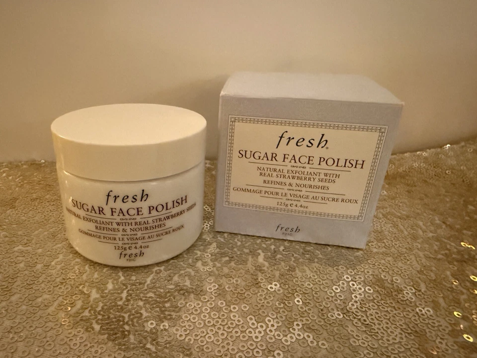 fresh Sugar Face Polish Exfoliator 125g e 4.4oz Foto 1 de 4