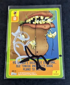 2005 Topps The Dozens Wayans Brothers Auto Card #12 WD-31 SIGNED BY ARTISTS Rare - Picture 1 of 4
