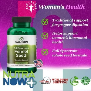 Semillas de hinojo Swanson ayudan a apoyar la salud de la mujer - Imagen 1 de 7