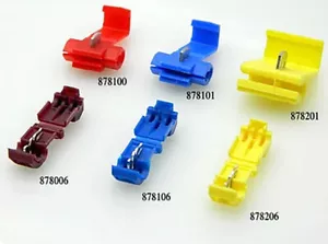 Muchos colores conectores de cable de empalme rápido 12-10 16-14 calibre 22-18 UL todos los tamaños - Imagen 1 de 7