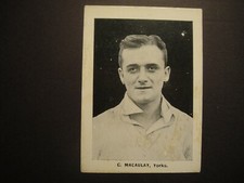 D C THOMSON THE ROVER XL CRICKETERS GEORGE MACAULAY YORKSHIRE BOWLER