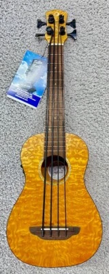 Lune UKE BBASS QA Acoustic Electric 4-String Bari-Bass Ukulele - Image 1 of 4