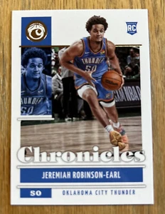 2021-22 Panini Chronicles Jeremiah Robinson-Earl #36 Rookie RC - Bild 1 von 2