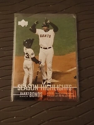 Barry Bonds 2003 UPPERDECK Baseball Card - Image 1 of 2