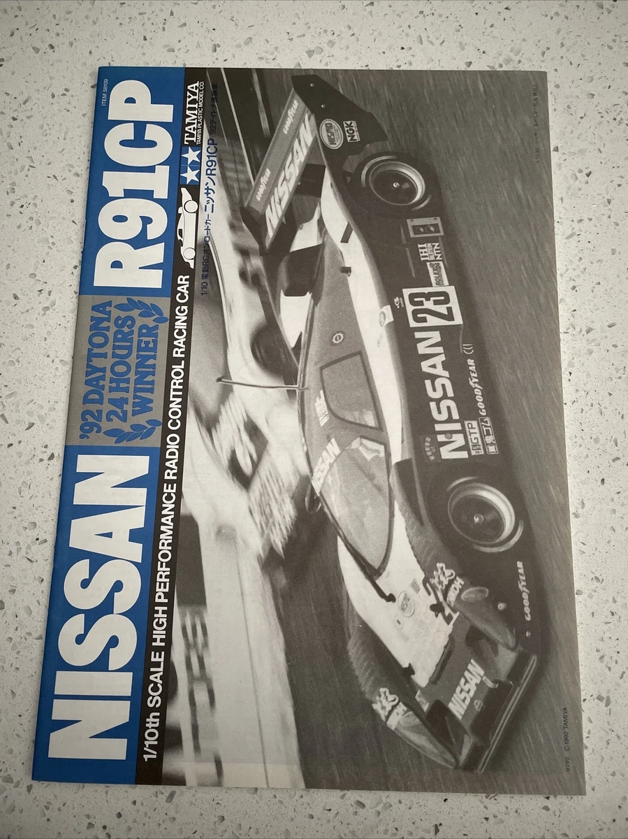 ホビーラジコン TAMIYA NISSAN R91CP Tamiya (84264) Nissan R91Cp (Rare) – RC Bombshells