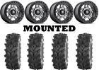 Kit 4 High Lifter Out&Back Max 32X10-14 On Fuel Anza Beadlock Gray D918 1Kxp
