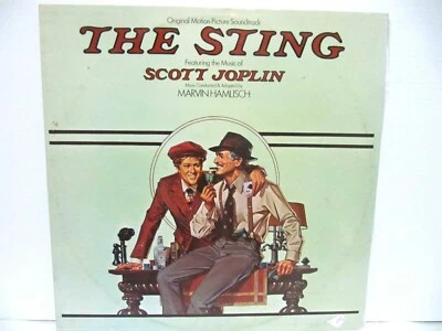 THE STING SOUNDTRACK MOVIE FILM MOTION PICTURE VINYL RECORD SCOTT JOPLIN 1220 - Image 1 of 4
