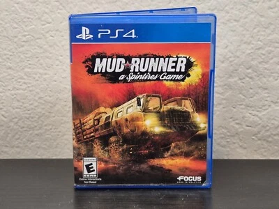 PS4 MudRunner SpinTires Game Complete Mint Disc Off-Road Racing - Image 1 of 3