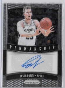 Jakob Poeltl 2019-20 Panini Prizm Penmanship Auto Autograph - Picture 1 of 2