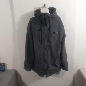 LSKD Unisex Charcoal Grey Parks Jacket Sz MEDIUM - Picture 1 of 13
