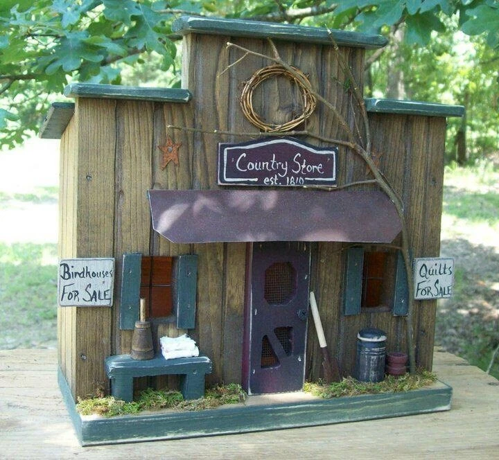 Tienda de campo, casa iluminada, casa de pájaros primitiva, edredón antiguo, casa de campo Foto 1 de 1