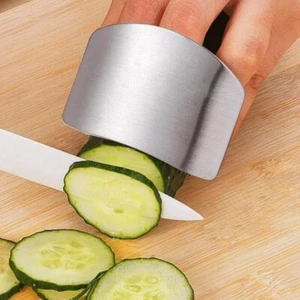 Stainless Steel Finger Guard Hand Cut Protector Knife Safe Tools Kitchen Gadgets - Picture 1 of 8
