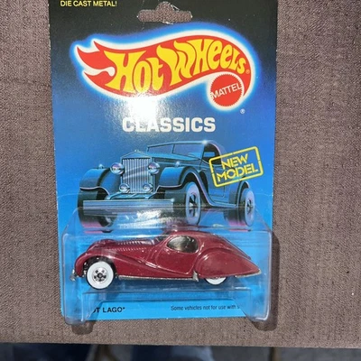 Vintage Hot Wheels Classics Talbot Lago #4741 1986 Card Malaysia - Image 1 of 4