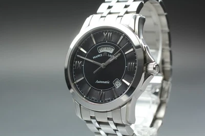 [Near MINT] Maurice Lacroix Pontos Day/Date PT6058 Automatic 40mm Black Dial Men - Image 1 of 4