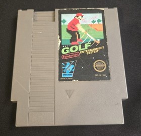 Nintendo NES Golf 1980s Original Cartridge Untested Retro Video game Gamepio