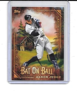 2025 Topps Bob Ross Aaron Judge SP Bat On Ball Insert Yankees - Bild 1 von 1