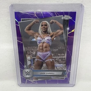 2025 Topps Chrome WWE Viola Rifrattore Jade Cargill #25 - Foto 1 di 2