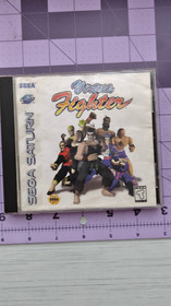 Virtua Fighter 1 - Sega Saturn - Complete in Box - Manual Ripped