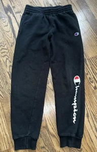 Champion Boys Size Medium Black Sweatpants - Picture 1 of 3