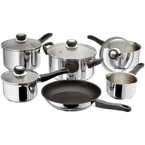 Judge Vista 6 Piece Draining Saucepan Set Induction Ready - Picture 1 of 1