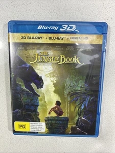 Disney The Jungle Book 3D + Blu Ray Neel Sethi Bill Murray Idris Elba - Picture 1 of 6