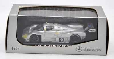 DIE CAST 1/43 " SAUBER MERCEDES C 9 " MODEL MAX - Immagine 1 di 3