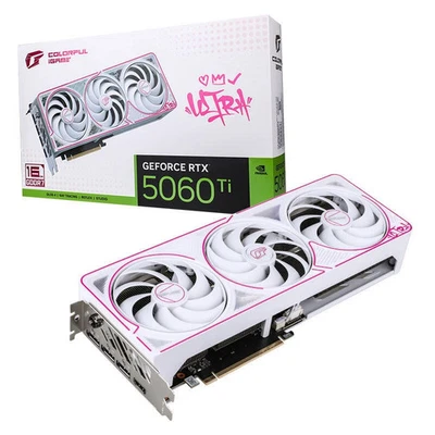 Colorful iGame GeForce RTX 5060 Ti Ultra W OC 16GB Graphics Card For Steam Game - Image 1 of 4