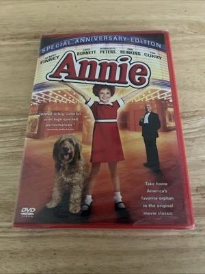 Annie Anniversary (DVD) Movie Feature Film Tim Curry Burnett - NEW Authentic US - Image 1 of 4