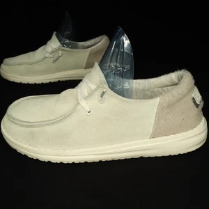 Hey Dude Wendy Suede light-weight sneaker shoes Womens Size 7 Slip On - Picture 1 of 11