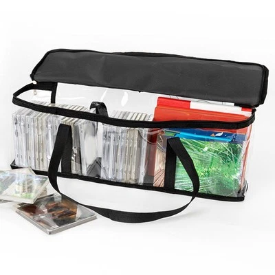 CD Storage Bag Waterproof Albums Games Organizer Albums Games Music Book - Image 1 of 4