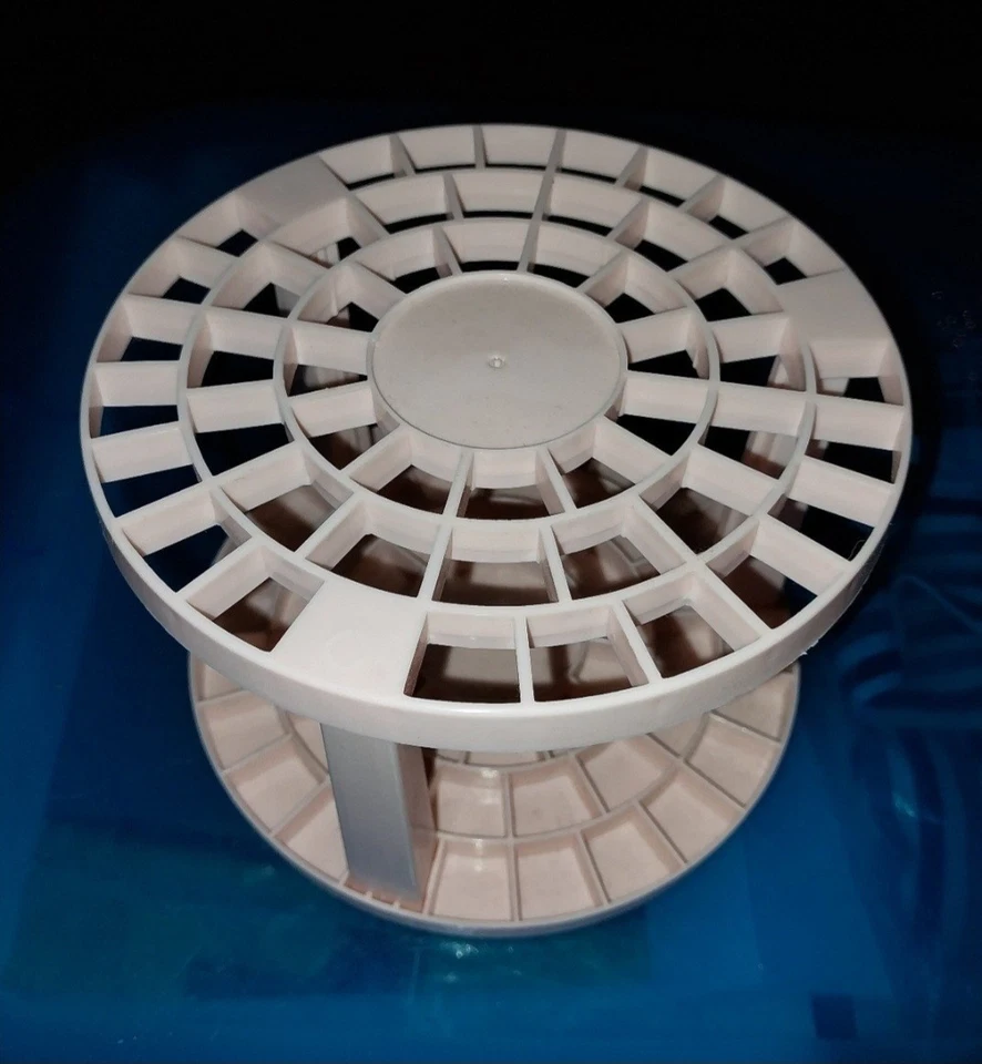 49 Holes White Makeup Brush Drying Rack Acrylic Holder Storage Organizer Stand - Image 1 of 1