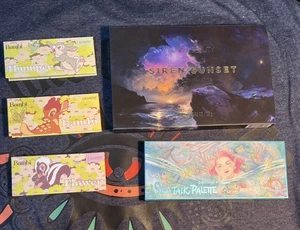 LOT-5 ColourPop BAMBI/ODENS EYE/LUNAR BEAUTY SIREN SUNSET Palette Eyeshadow NEW - Picture 1 of 22