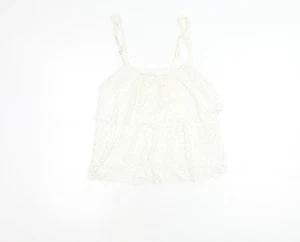 Abercrombie & Fitch Women’s Large White Lace Camisole - Picture 1 of 12