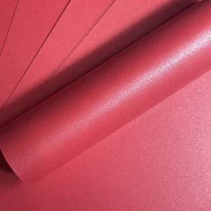 12" x 12" Perlrot Scrapbooking Papier Dekorativ 120 g/m² Doppelseitig - Bild 1 von 7