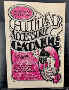 Vintage New-old-Stock Musicians Supply Inc 1975 Gitarrenzubehör Katalognummer 2 - Bild 1 von 6