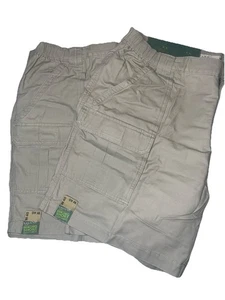 Lote de 2 Pantalones Cortos Savane Para Hombre 40 Caqui Exterior Senderismo Cómodos Bolsillos Utilitarios Nuevos - Imagen 1 de 12