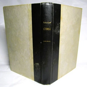 Coma by Robin Cook 1977 HC Medical Thriller Vintage Suspense Book Club Edition - Picture 1 of 3