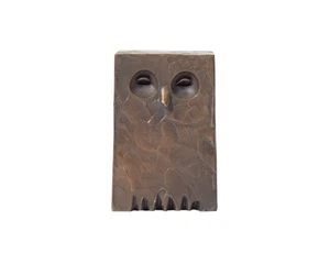 Cy Decosse Bronze Eule Skulptur - Bild 1 von 7