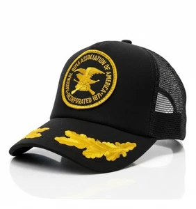 Cappellino NRA National Rifle Association USA Est 1871 regolabile logo nero patriottico - Foto 1 di 7