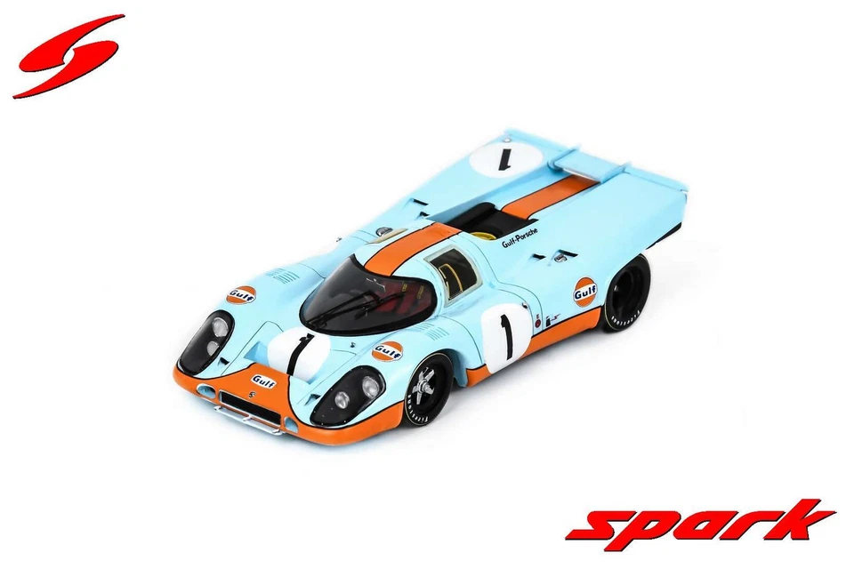 Spark US344 1/43 Porsche 917 K N.1 5° 12H Sebring 1971 J. Siffert - D. Bell