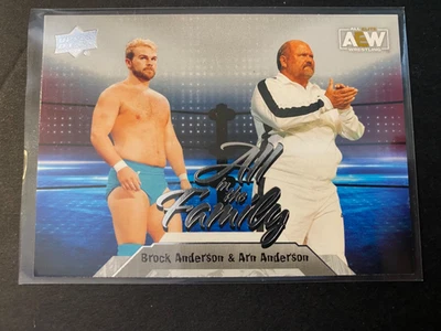 Arn & Brock Anderson - 2023 UD AEW "All in the Family" Card #97 - Image 1 of 2