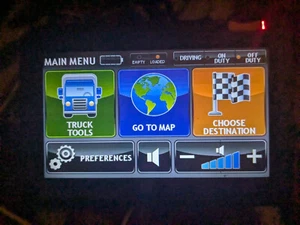 Rand McNally Intelliroute TND-720 7" Truck GPS Poor Cosmetic Condition Works - Picture 1 of 6