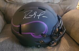 WR Randy Moss Minnesota Vikings Auto Signed Full Size Eclipse AUTHENTIC Helmet